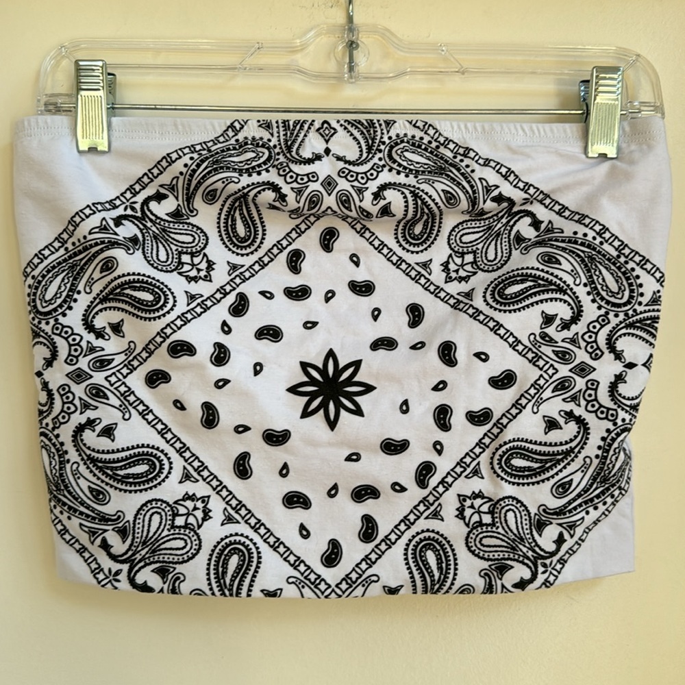 Bandana Bandeau in White